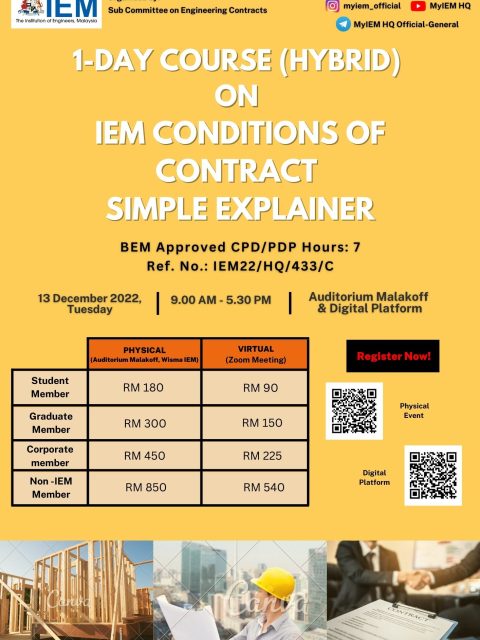 1-Day-Course-(Hybrid)-on-IEM-Conditions-of-Contract-Simple-Explainer---Poster20221027155241